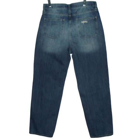 Willow + root Jeans 31 x 29" The Vintage Dad Jean distressed straight leg medium - Picture 2 of 8